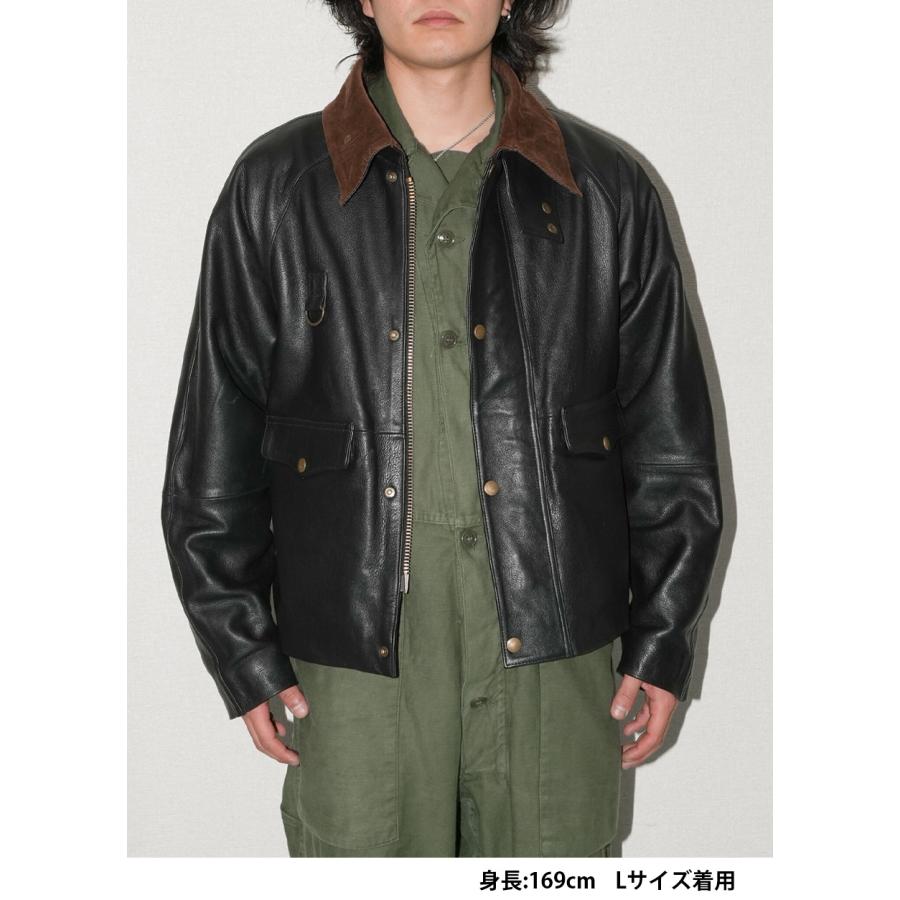 レザージャケット 革ジャン カウレザー 牛革 ショート丈 長袖 メンズ ジャケット アウター 本革 M-XLサイズ L1291 |  | 09