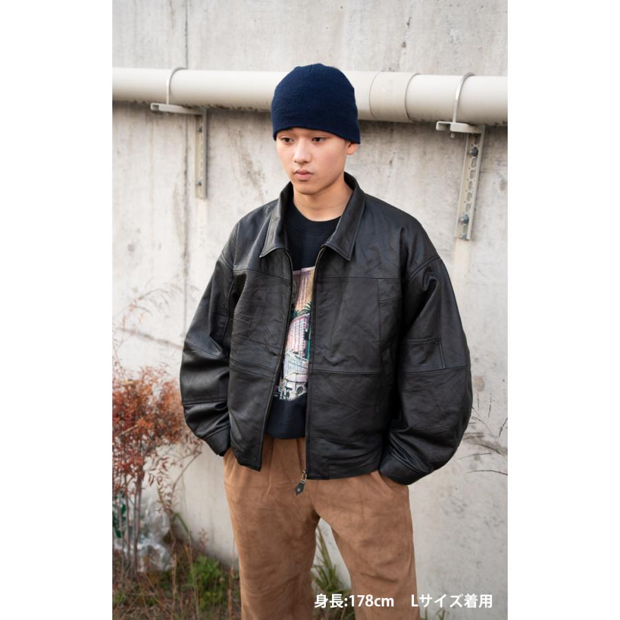 レザージャケット ブルゾン 革ジャン アウター 本革 ヴィンテージレザー オーバーサイズ L970 |  | 17