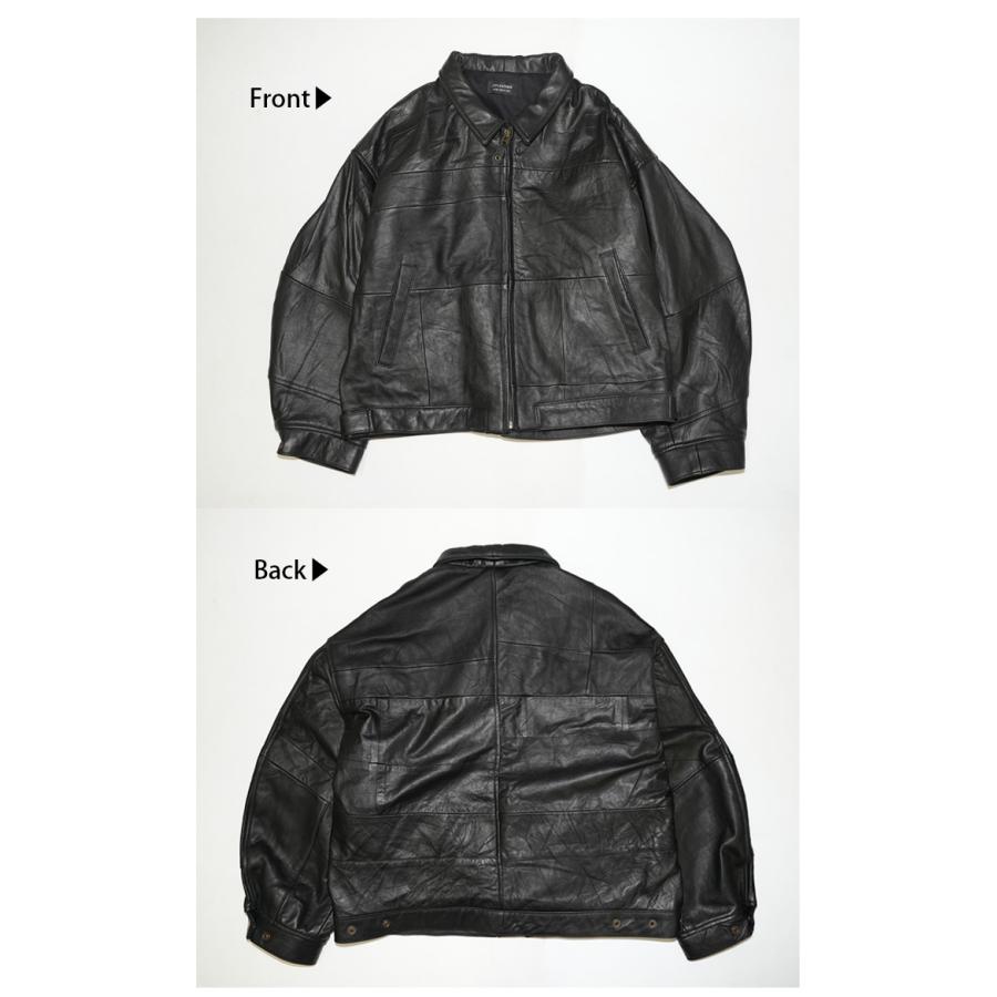 レザージャケット ブルゾン 革ジャン アウター 本革 ヴィンテージレザー オーバーサイズ L970 |  | 07