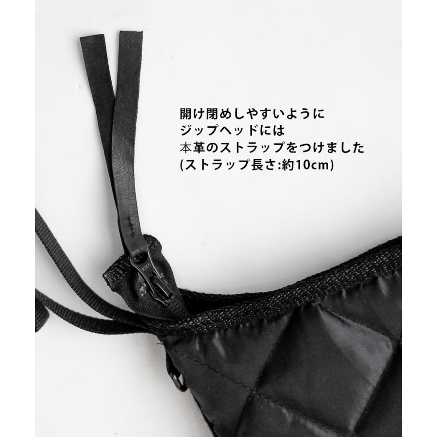 ショルダーバッグ ミニ キルティング メルトン ウール サスティナブル ブラック メンズ レディース ユニセックス LB536 |  | 07