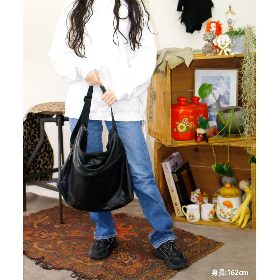 本革 レザーバッグ ショルダーバッグ 鞄 バッグ 羊革 ブラック 黒 LB619 |  | 11