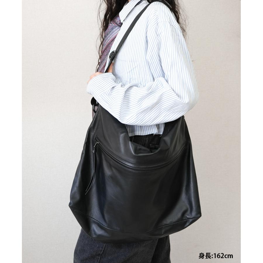 本革 レザーバッグ ショルダーバッグ 鞄 バッグ 羊革 ブラック 黒 LB619 |  | 14