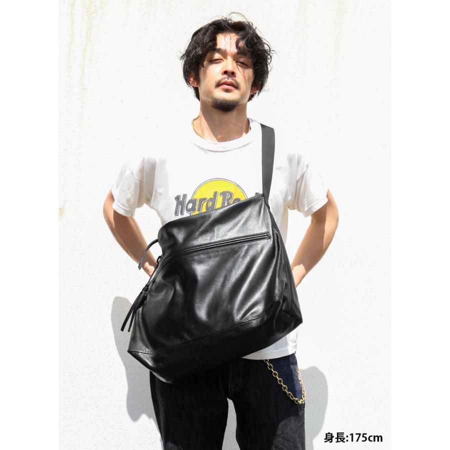 本革 レザーバッグ ショルダーバッグ 鞄 バッグ 羊革 ブラック 黒 LB619 |  | 03