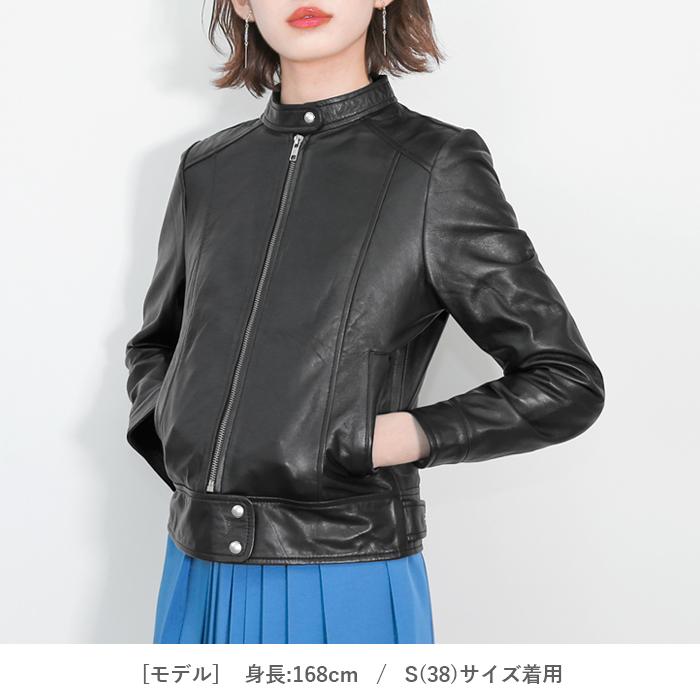 レザージャケット ライダース シングル 革ジャン レディース 本 レザージャケット ライダース シングル 革ジャン レディース 本