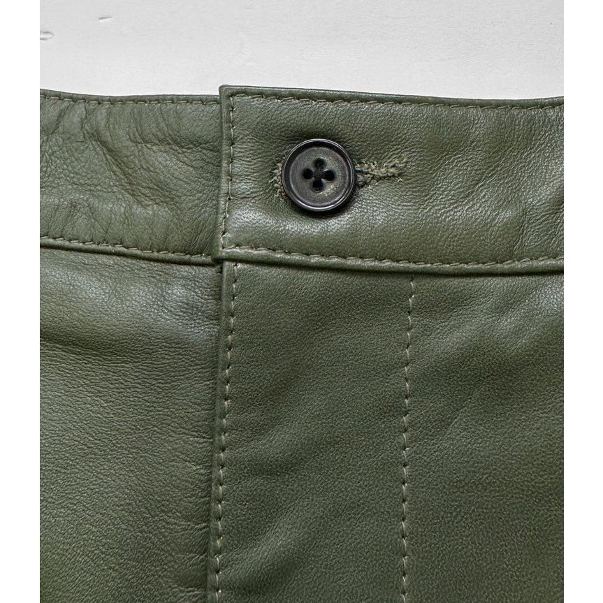 レザーパンツ 革パンツ ボトムス ショートパンツ レディース 本革 本皮 ラムレザー ブラック L860 |  | 18