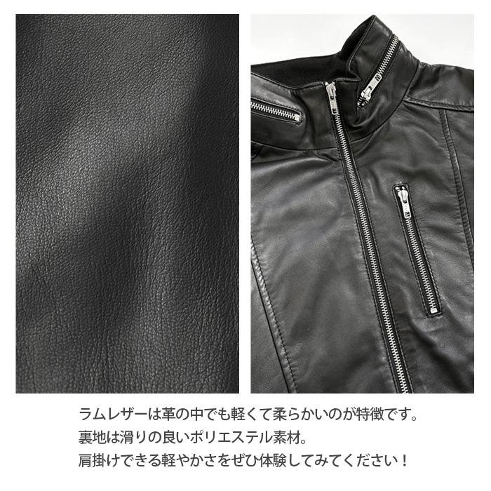 レザージャケット M65 スタンドカラー ハイカラー 革ジャン レザージャケット M65 スタンドカラー ハイカラー 革ジャン