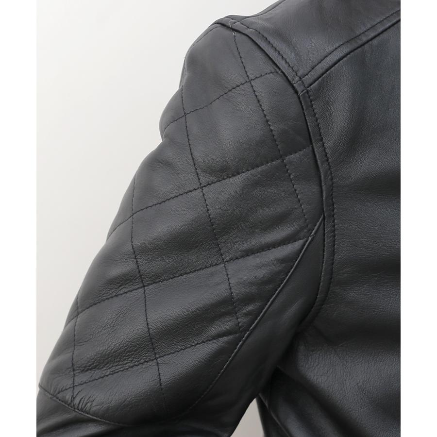 レザージャケット ノーカラー 革ジャン メンズ 秋冬 本革 ラムレザー L957 n864神戸パティーナ 通販 Yahoo!ショッピング