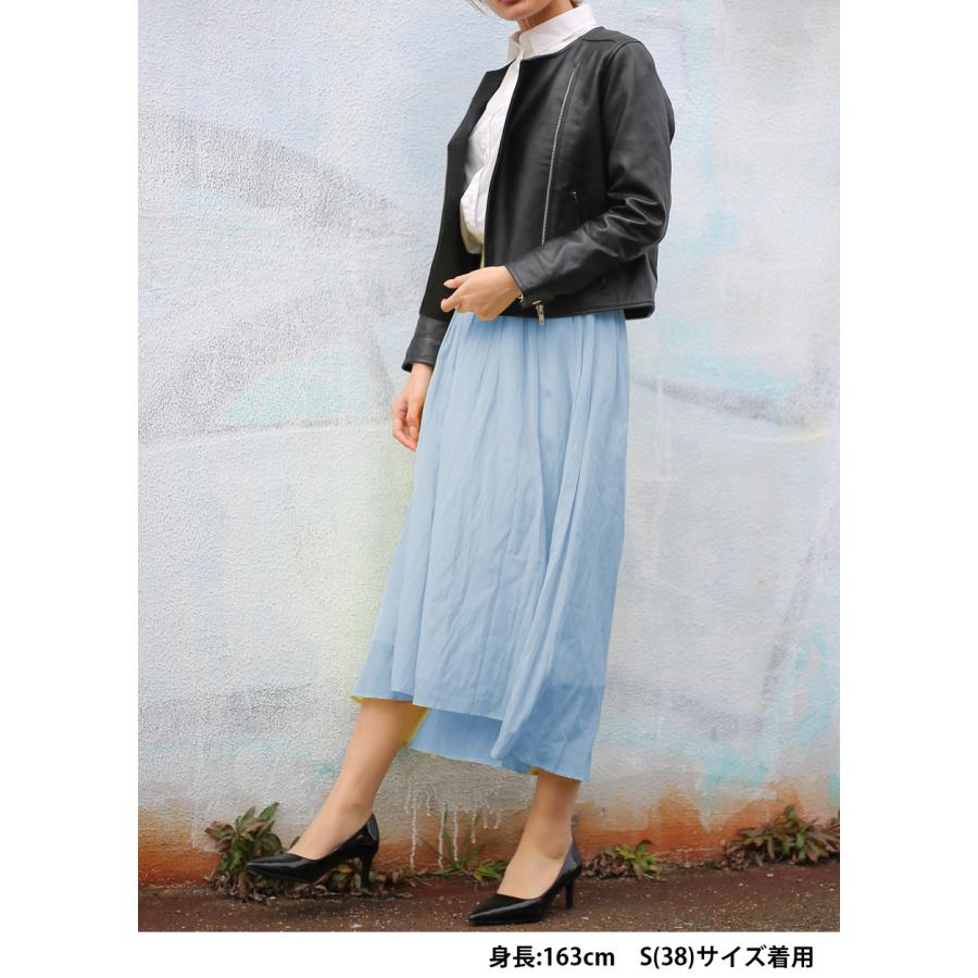 レザージャケット ライダース ノーカラー ジャケット 革ジャン