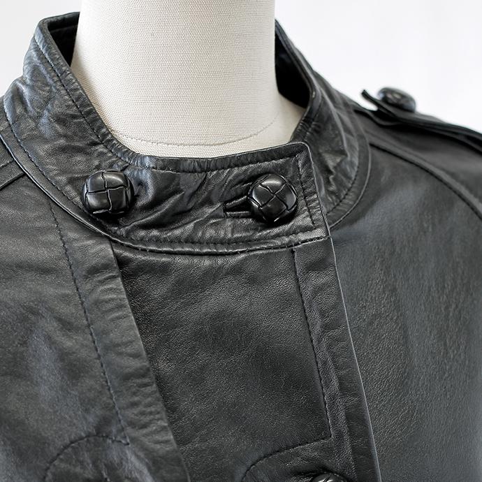 レザージャケット レディース トレンチ 五分袖 アシンメトリー  アウトレット 訳あり 交換・返品不可 ot-01 |  | 05