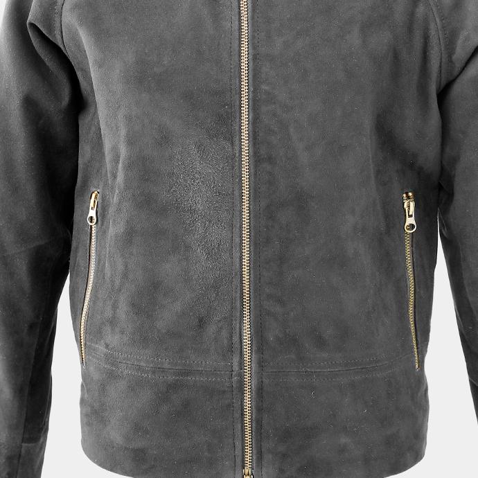 レザージャケット パーカー レディース メンズ 男女兼用 春レザー XS スウェード 本革 アウトレット 訳あり 交換・返品不可 ot-06 |  | 03