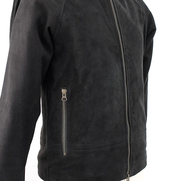 レザージャケット パーカー レディース メンズ 男女兼用 春レザー XS スウェード 本革 アウトレット 訳あり 交換・返品不可 ot-06 |  | 04