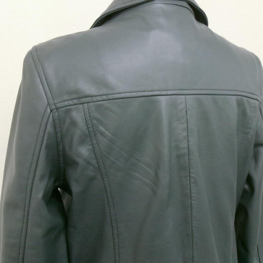 アウトレット 訳ありレザージャケット ライダースジャケット アウター チャコールグレー レディース アウトレット 訳あり 交換・返品不可 ot-101 |  | 04