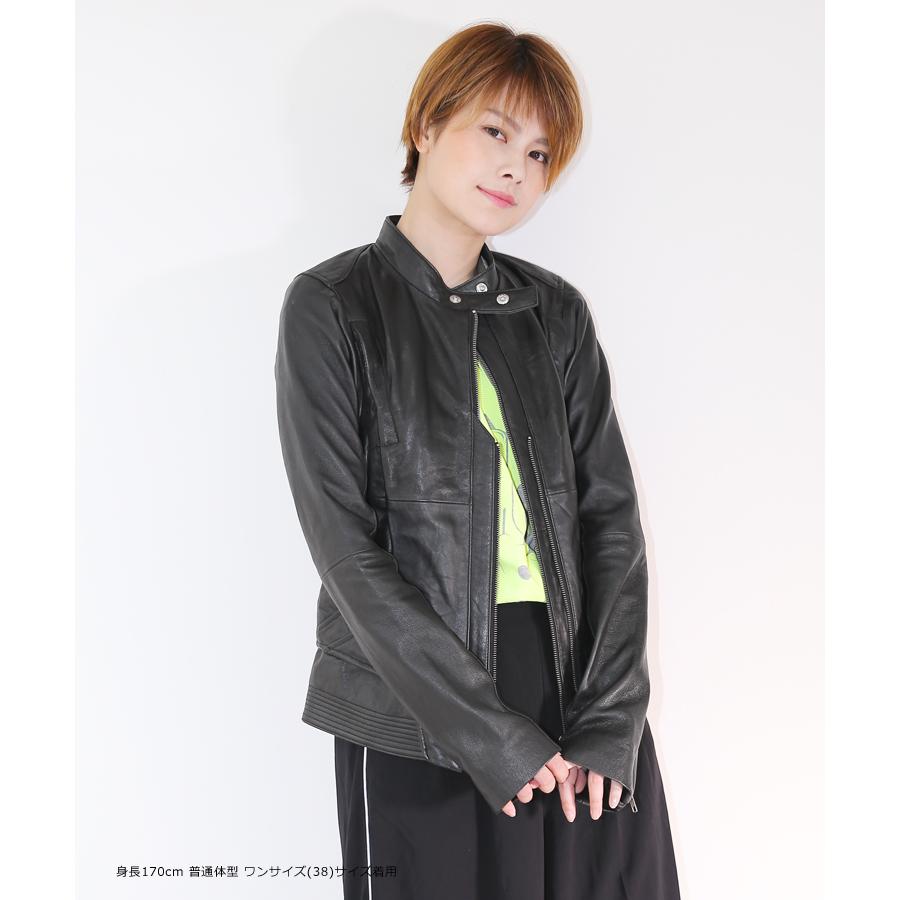 アウトレット 訳ありレザージャケット レザー アウター 本革 本皮 革ジャン ブラック レディース アウトレット 訳あり 交換・返品不可 ot-104 |  | 12