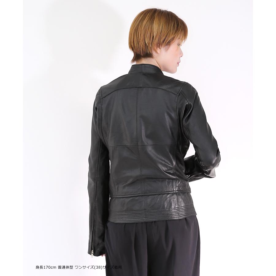 アウトレット 訳ありレザージャケット レザー アウター 本革 本皮 革ジャン ブラック レディース アウトレット 訳あり 交換・返品不可 ot-104 |  | 14