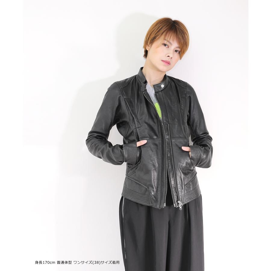 アウトレット 訳ありレザージャケット レザー アウター 本革 本皮 革ジャン ブラック レディース アウトレット 訳あり 交換・返品不可 ot-104 |  | 17