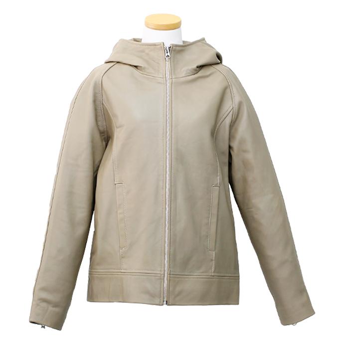 アウトレット 訳ありレザージャケット パーカー フーディー 革ジャン  ラグラン袖 レディース アウトレット 訳あり 交換・返品不可 ot-18 |  | 01