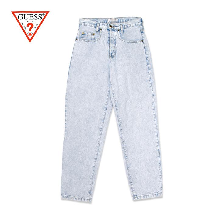 90年代 アメリカ製 ゲス Guess デニムパンツ ウエスト70cm ライト