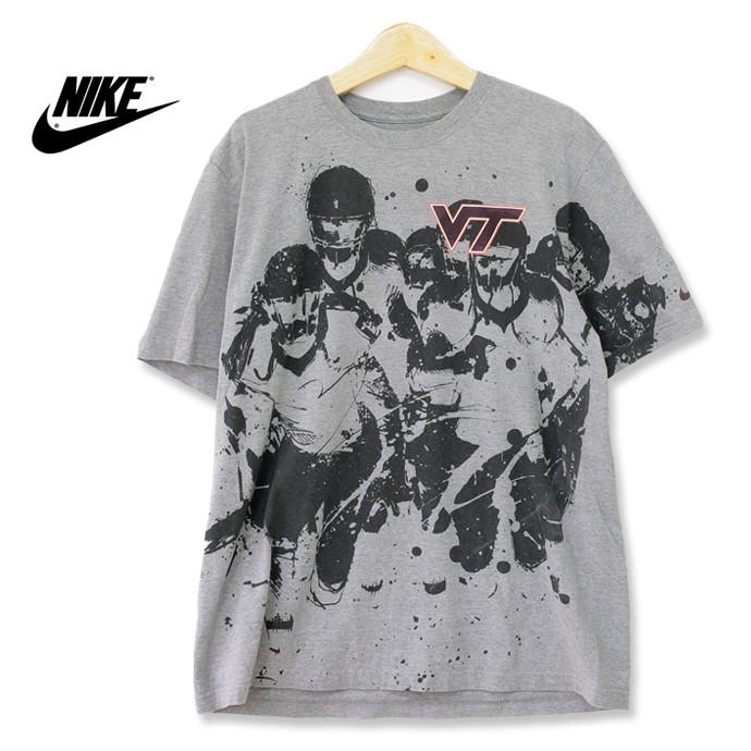 Nike ナイキ Vt バージニア工科大学 ホッケー イラスト Tシャツ グレー Xlサイズ T 4 T 4 神戸パティーナ 通販 Yahoo ショッピング