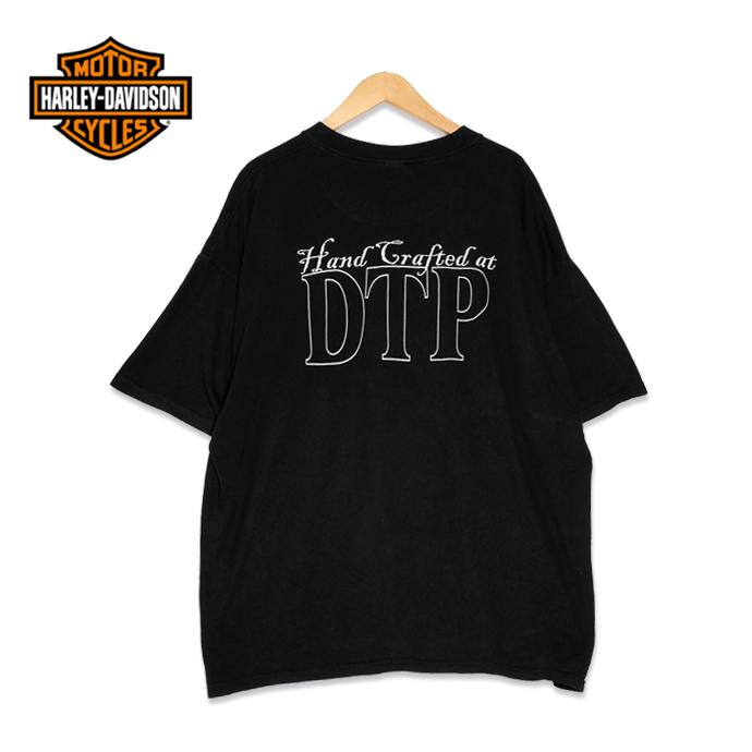 f*j様 Harley-Davidson ドラゴン00s Tシャツ Harley Davidson - 古着 ビッグサイズ 00年代 ハーレー