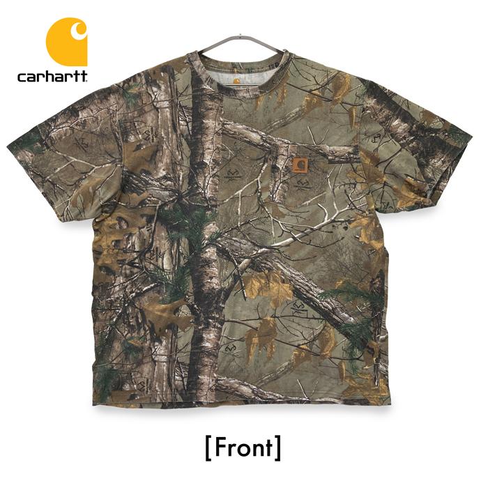 Carhartt カーハート リアルツリー 迷彩 プリントTシャツ XL Carhartt カーハート リアルツリー 迷彩 プリントTシャツ XL
