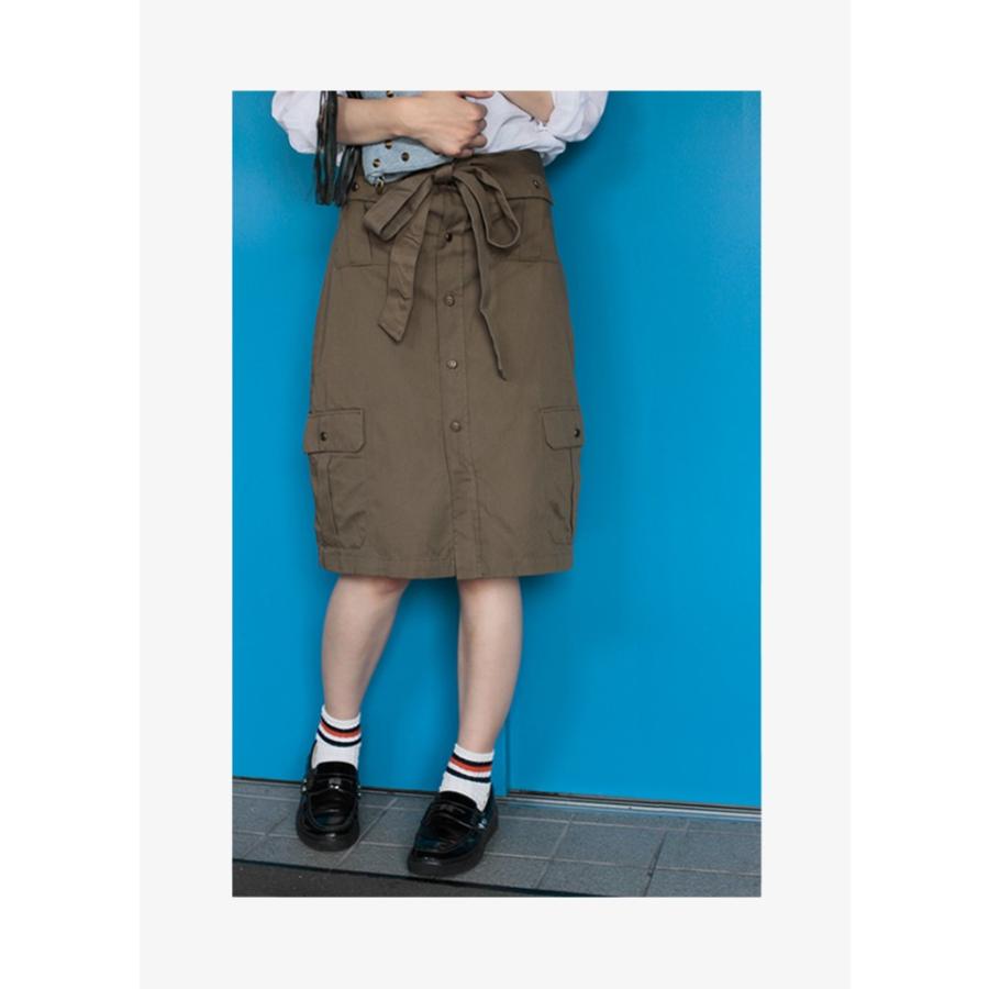 USEDリメイク サファリ ミドルスカート レディース ヴィンテージシャツ UKR053 |  | 02