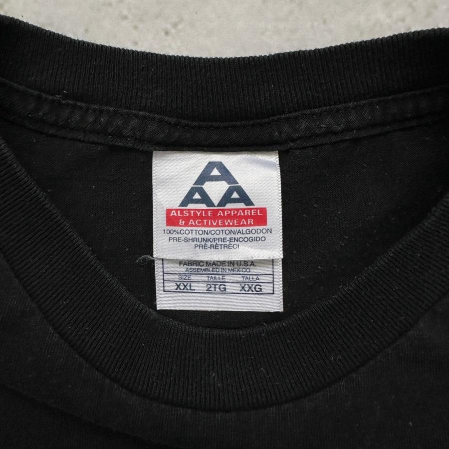 中古 Elvis Presley エルヴィス・プレスリー ロック AAA プリント バンドT バンT Tシャツ XXLサイズ ブラック 黒 古着  UR-0481 |  | 03