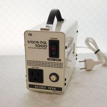 PAL-1000EP / ダウントランス 1000W / 海外用 変圧器 / 220V - 230V の