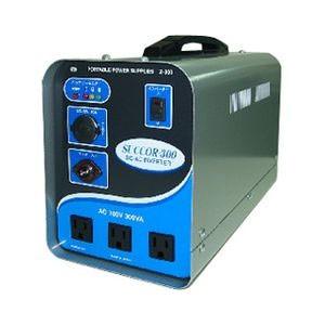 Z-300 スワロー電機 | ポータブル電源 300VA｜電源のとれない現場や災害時の備えとして