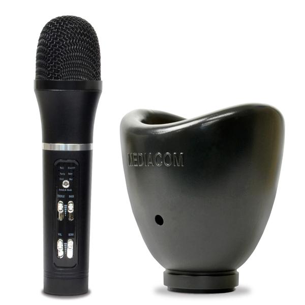 カラオケ マイク 一人カラオケ 防音マイク (USB AC電源付 カラオケ マイク 一人カラオケ 防音マイク (USB AC電源付