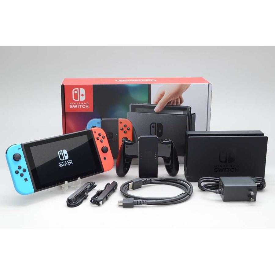 中古 Nintendo Switch 本体 Joy Con L ネオンブルー R ネオンレッド Www Generalpico Gov Ar