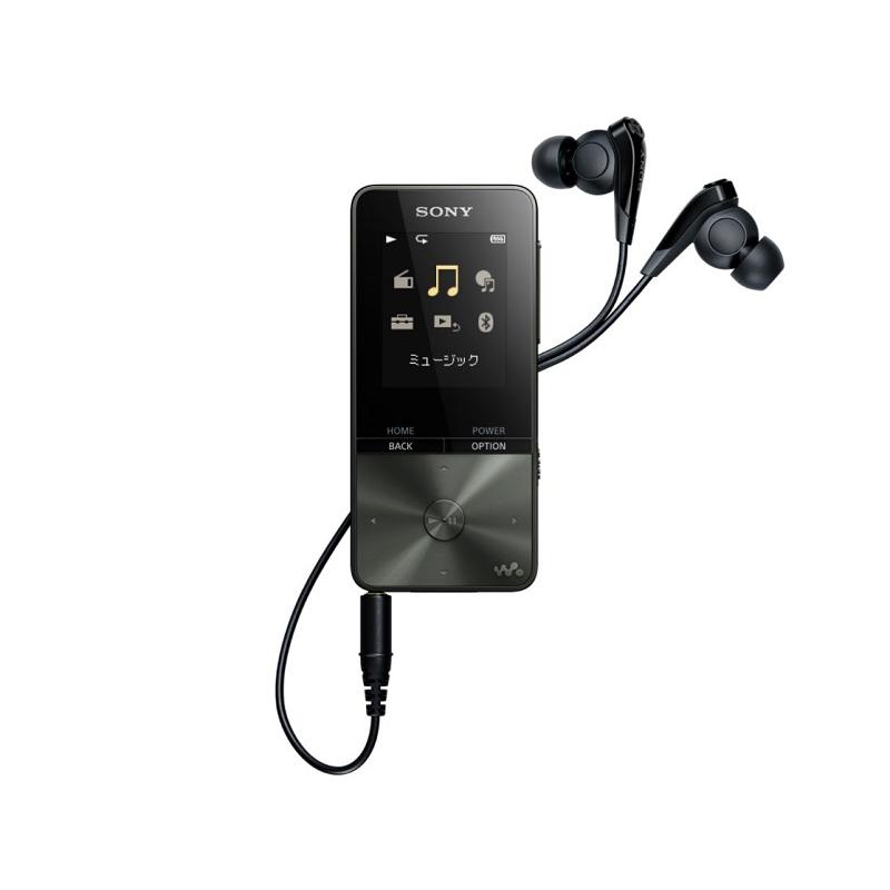 [箱破損 または 箱汚れ品]SONY ウォークマンSシリーズ[メモリータイプ]　NW-S313B(ブラック)（Yahoo!・中古 アウトレット Joshin日本橋店）