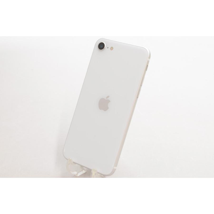 中古]SIMフリー Apple iPhoneSE 128GB White (第2世代) A2296 MXD12J/A 