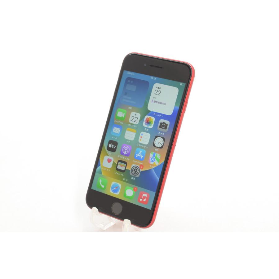[中古]SIMフリー Apple iPhoneSE 128GB (PRODUCT)RED (第2世代) A2296 MHGV3J/A｜jtus2014｜02