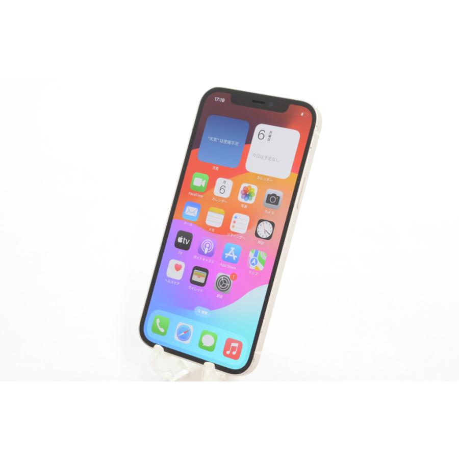 iPhone 12 [中古]SIMフリー Apple iPhone12 128GB White A2402 MGHV3J 