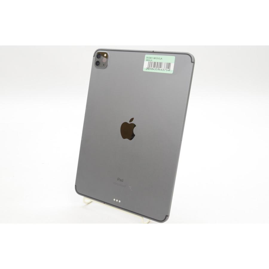 美品 au iPad Pro 第2世代 11インチ 128GB スペースグレイ MY2V2J/A Wi