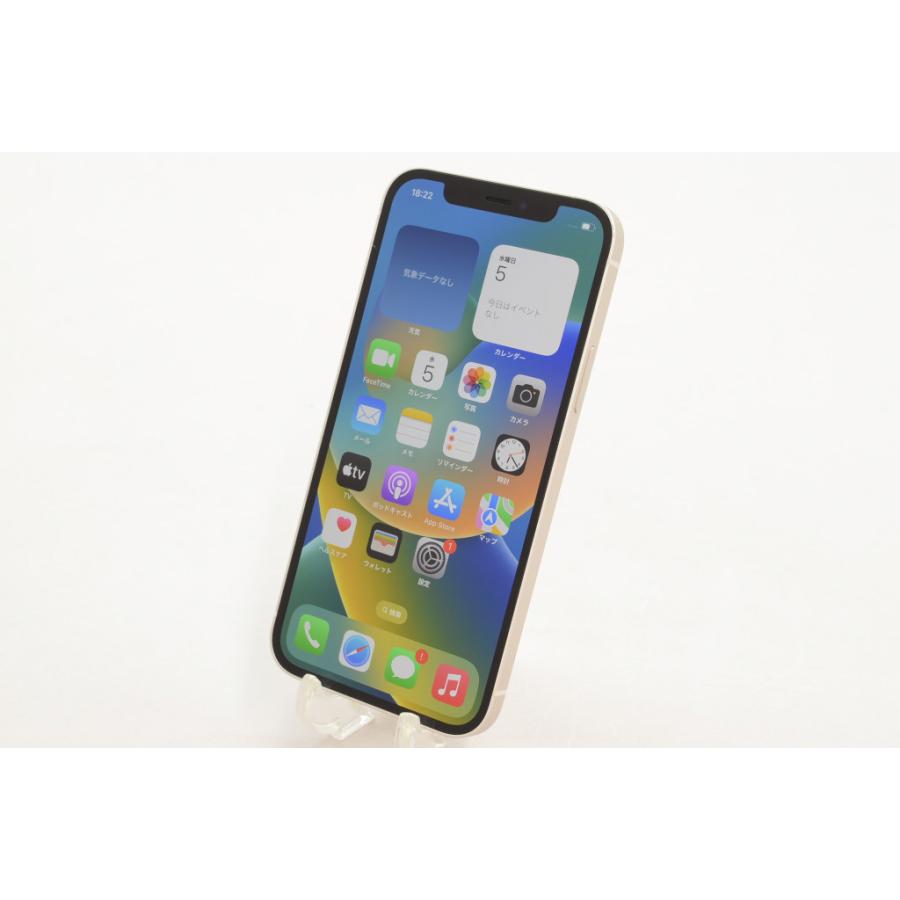 iPhone 12 [中古]SIMフリー Apple iPhone12 128GB White A2402 MGHV3J 
