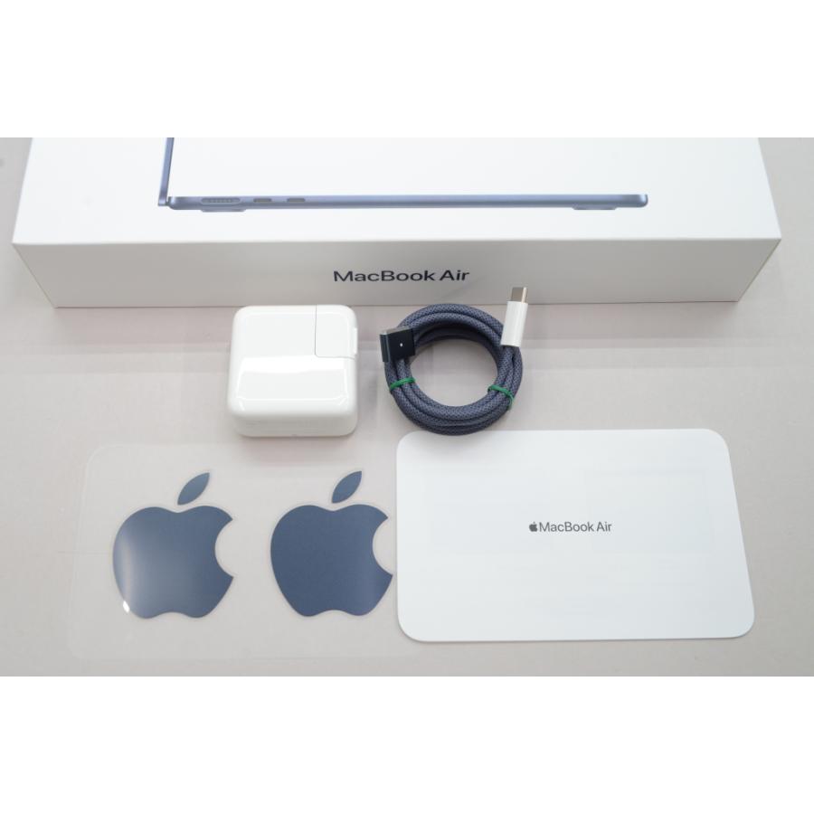 [中古]Apple MacBook Air 13インチ M2(8コアCPU/8コアGPU) 256GB ミッドナイト MLY33J/A｜jtus2014｜06