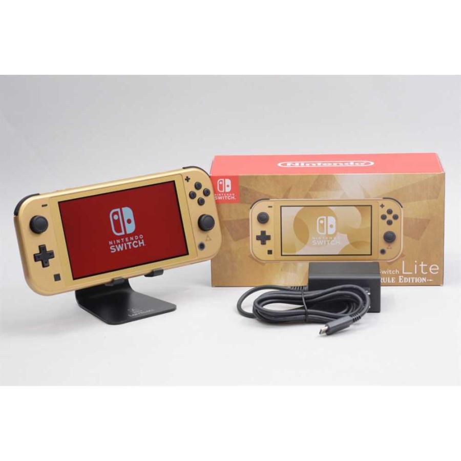 中古]Nintendo Switch Lite ハイラルエディション HDH-S-DAZAA 外観 