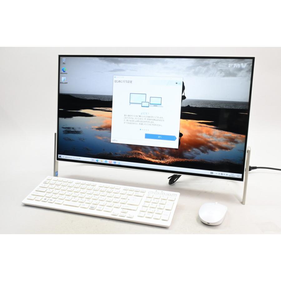 Windows11搭載 中古美品 一体型パソコン 21.5型 富士通 FH52/M Celeron