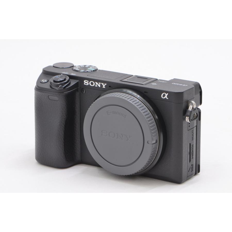 ILCE [中古]SONY α6400 ボディ ブラック ILCE-6400(B) : 中古 