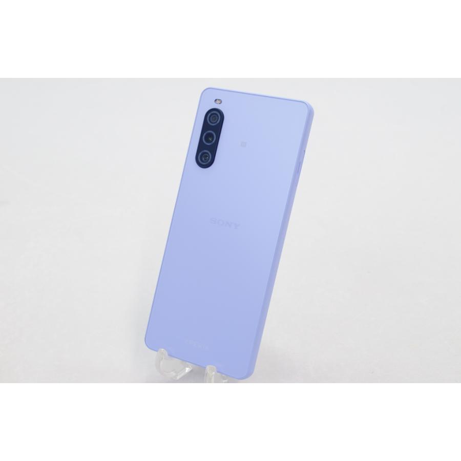 Xperia [中古]SIMフリー Sony Mobile 10 V XQ-DC44 ラベンダー : 中古 
