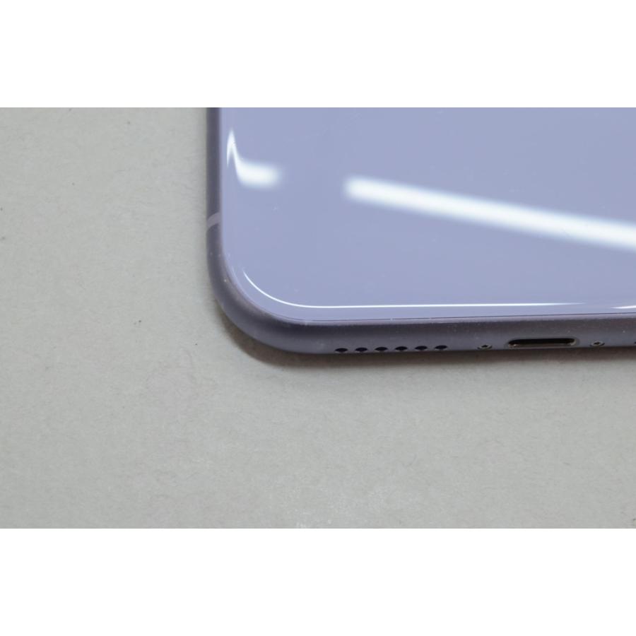 iPhone 11 [中古]SIMフリー Apple iPhone11 64GB Purple A2221 MWLX2J