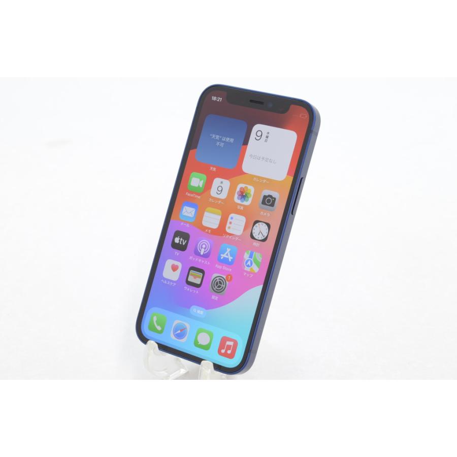 iPhone 12 mini [中古]SIMフリー Apple iPhone12 64GB Blue A2398
