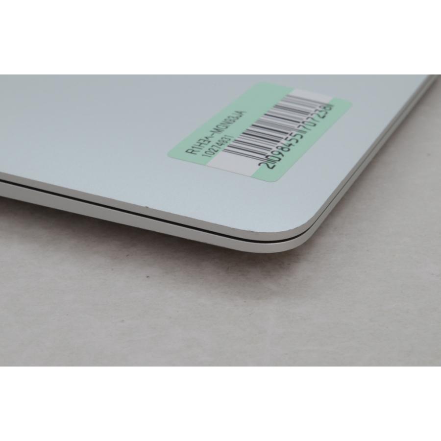 [中古]Apple MacBook Air 13インチ M1(8コアCPU/7コアGPU) 256GB シルバー MGN93J/Aの画像