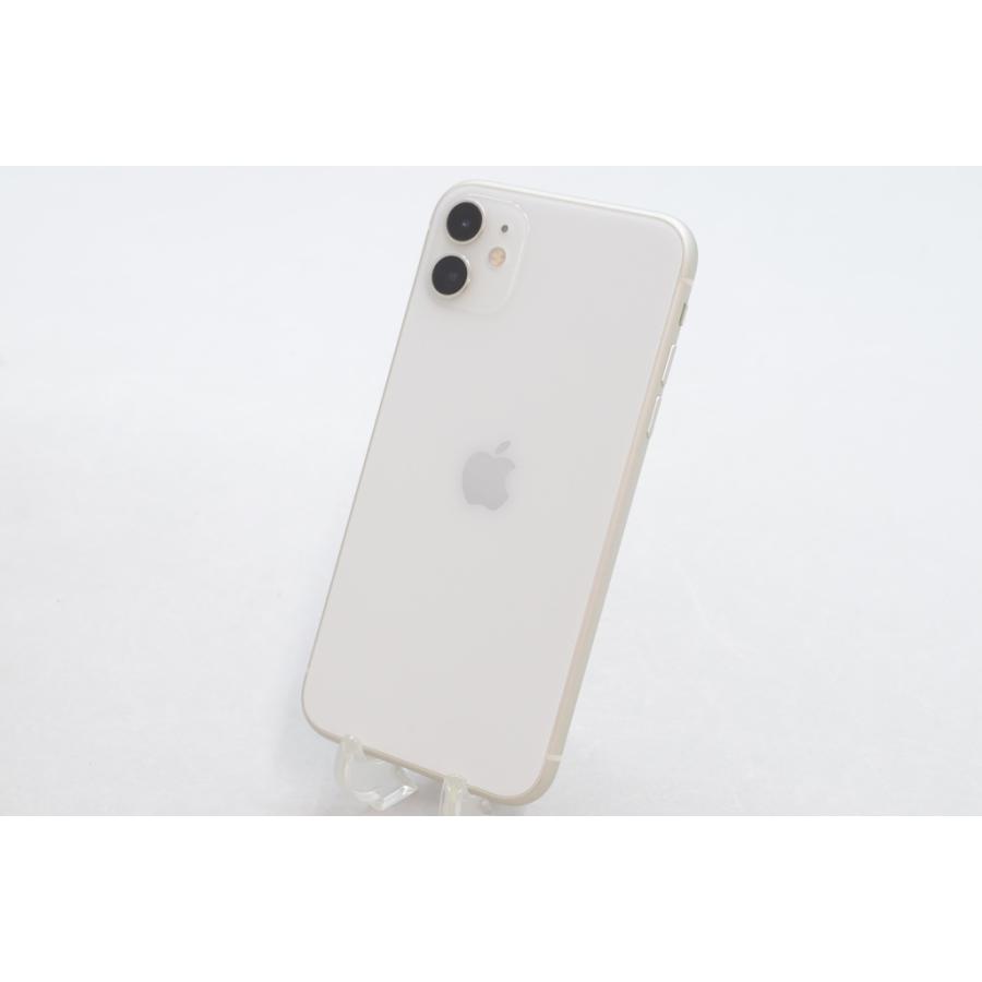 iPhone 11 [中古]SIMフリー Apple iPhone11 64GB White A2221 MWLU2J/A 