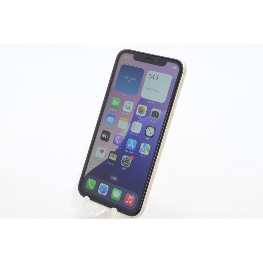iPhone 11 [中古]SIMフリー Apple iPhone11 64GB White A2221 MWLU2J/A 