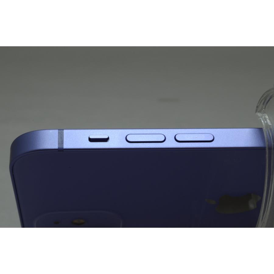 iPhone 12 [中古]SIMフリー Apple iPhone12 128GB Purple A2402 MJNJ3J