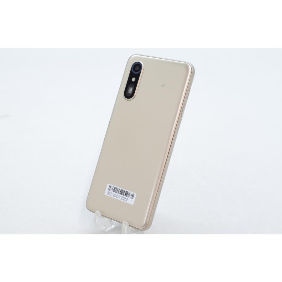 ワイモバイルらくらくスマートフォンa A401FC ゴールド