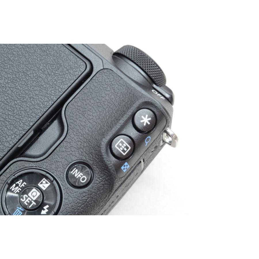 中古]Canon EOS Kiss M2 ダブルズームキット ブラック[N] 外観ランク 