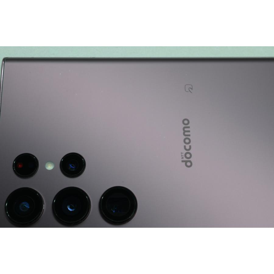 Galaxy [中古]docomo SAMSUNG S22 Ultra 256GB SC-52C バーガンディ